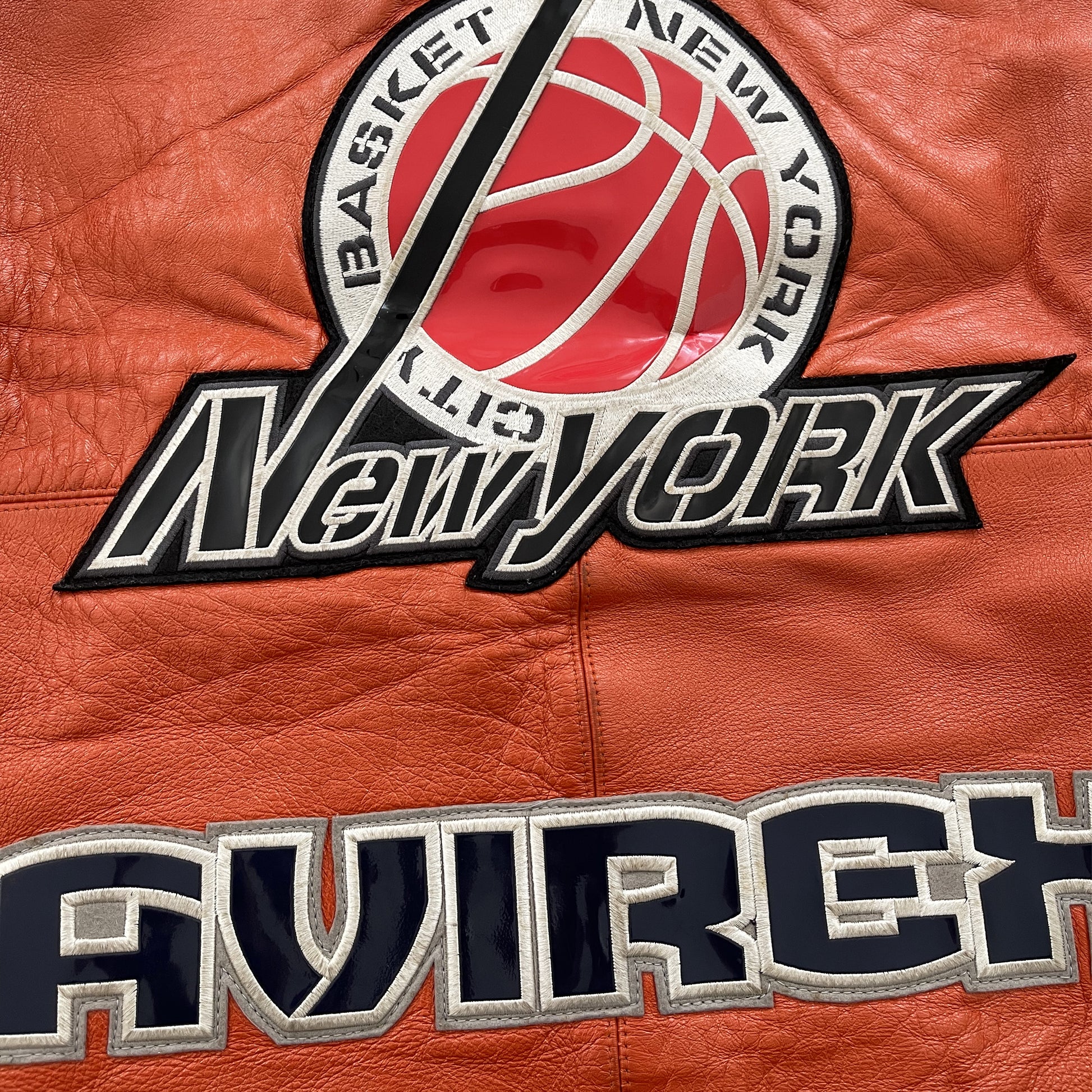 Avirex Leather Varsity Jacket