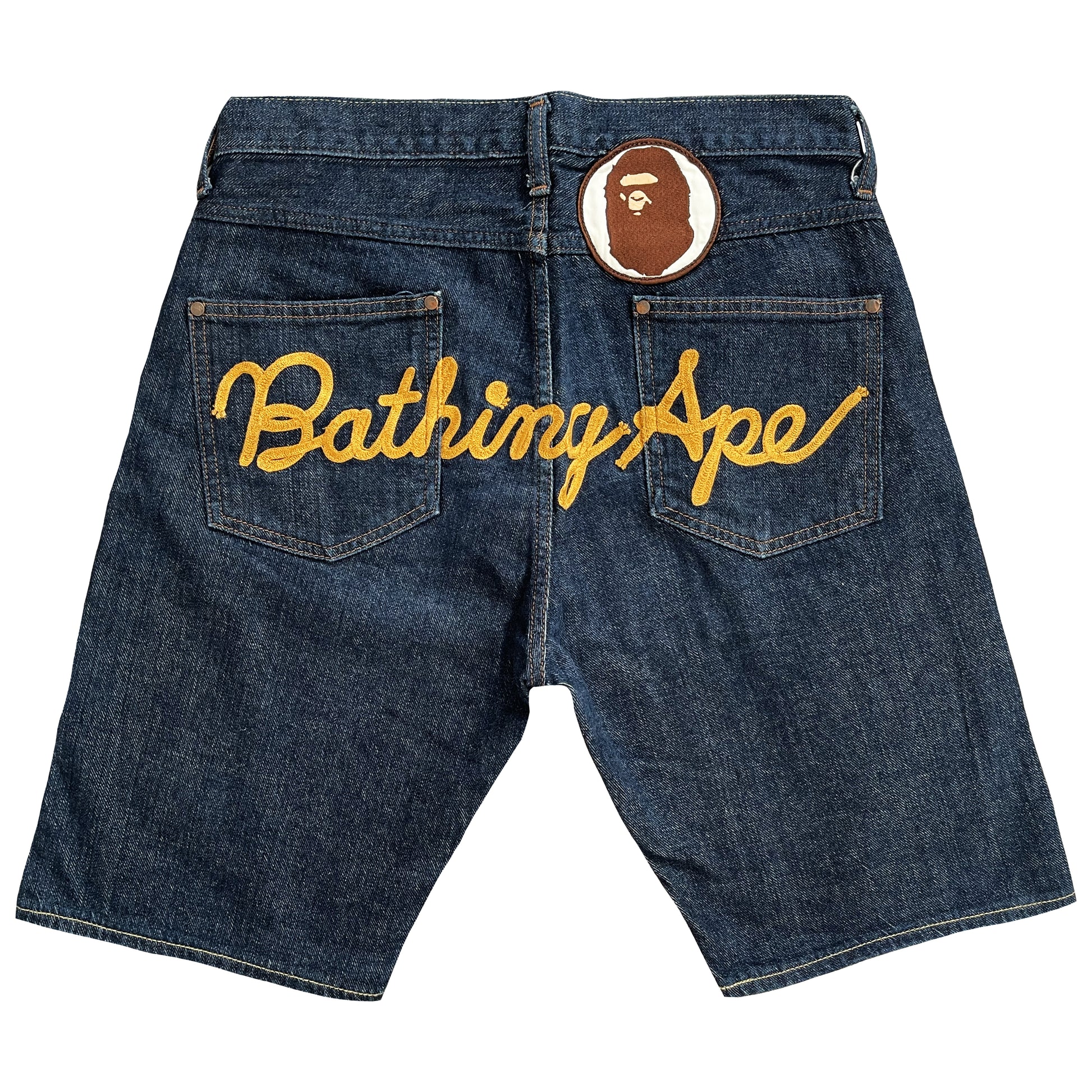 Bape Denim Shorts