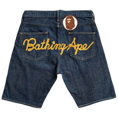 Bape Denim Shorts