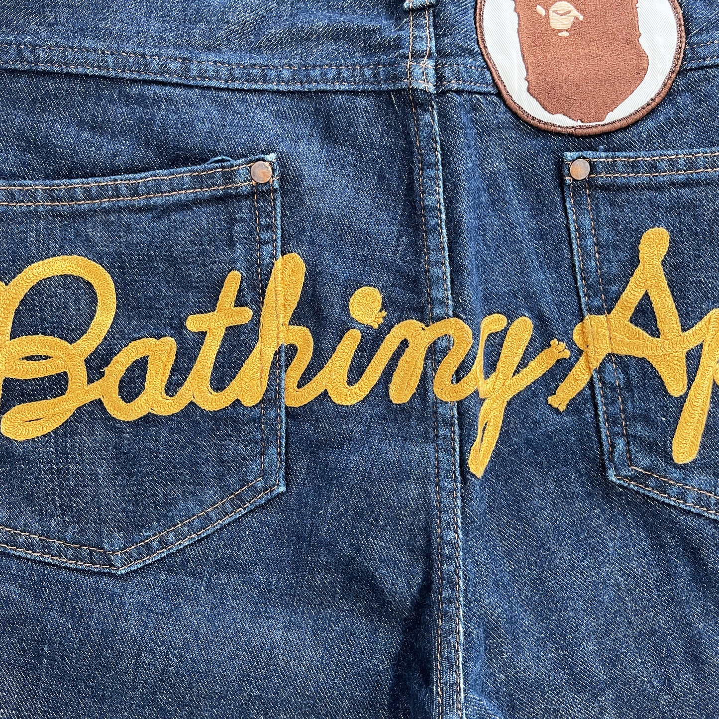 Bape Denim Shorts