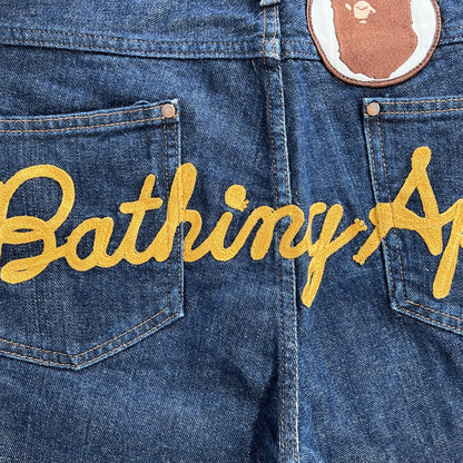 Bape Denim Shorts