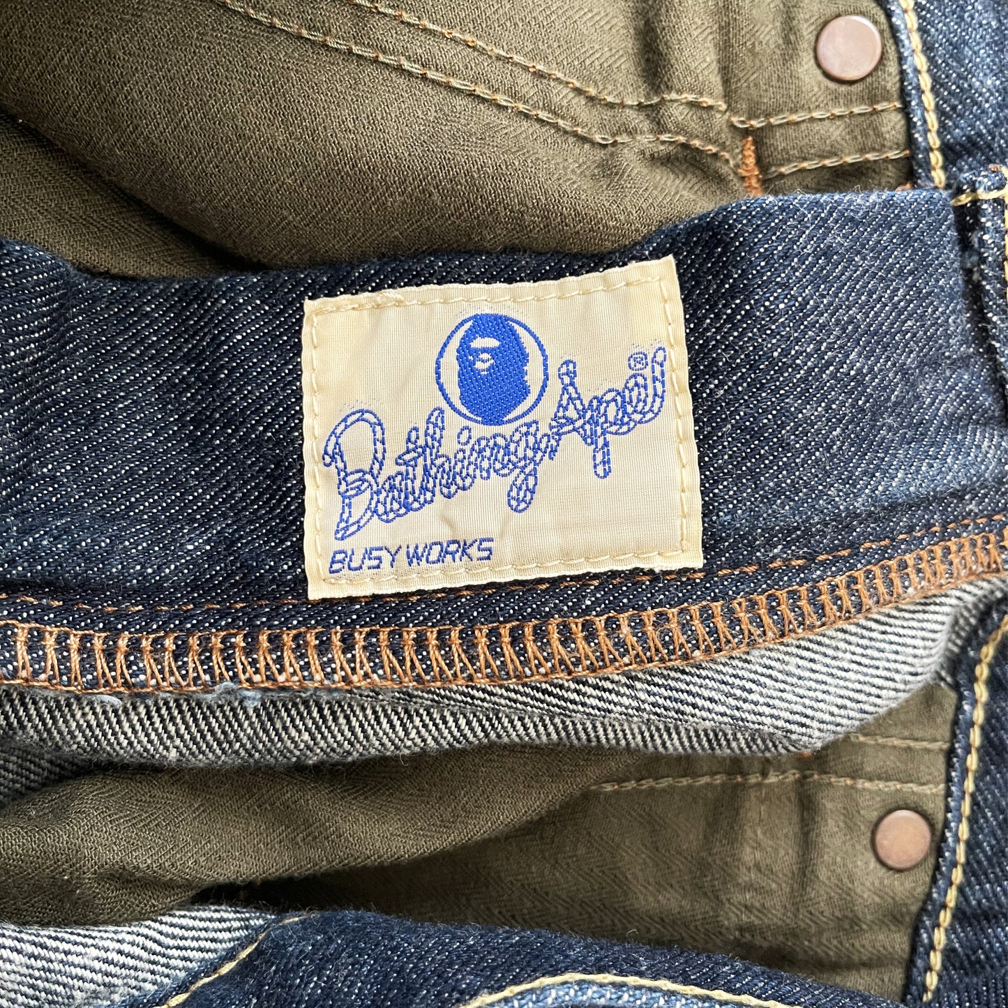 Bape Denim Shorts
