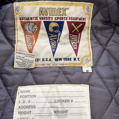 Avirex Leather Varsity Jacket