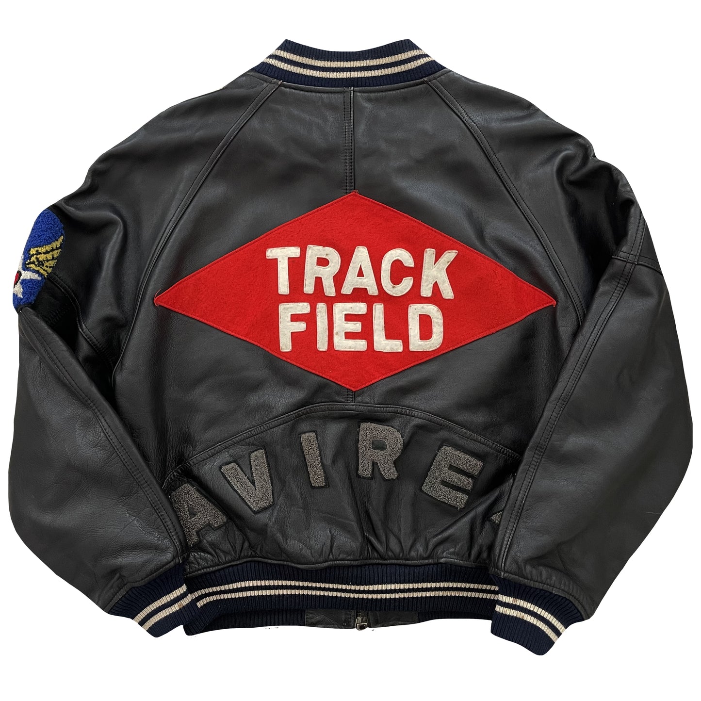 Avirex Leather Bomber Jacket