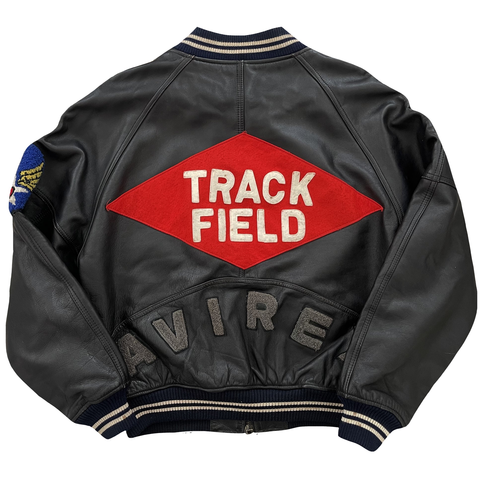 Avirex Leather Bomber Jacket