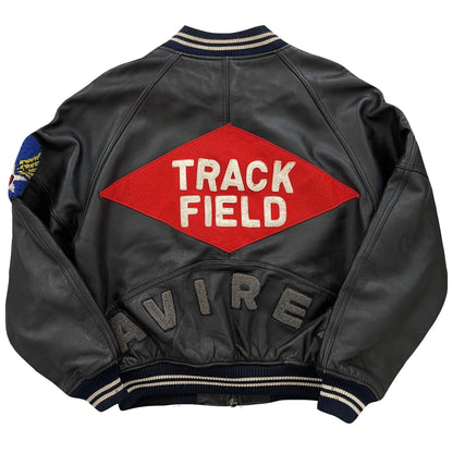 Avirex Leather Bomber Jacket