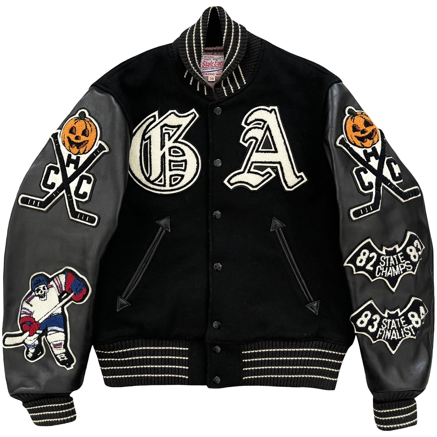 Style Eyes Varsity Jacket