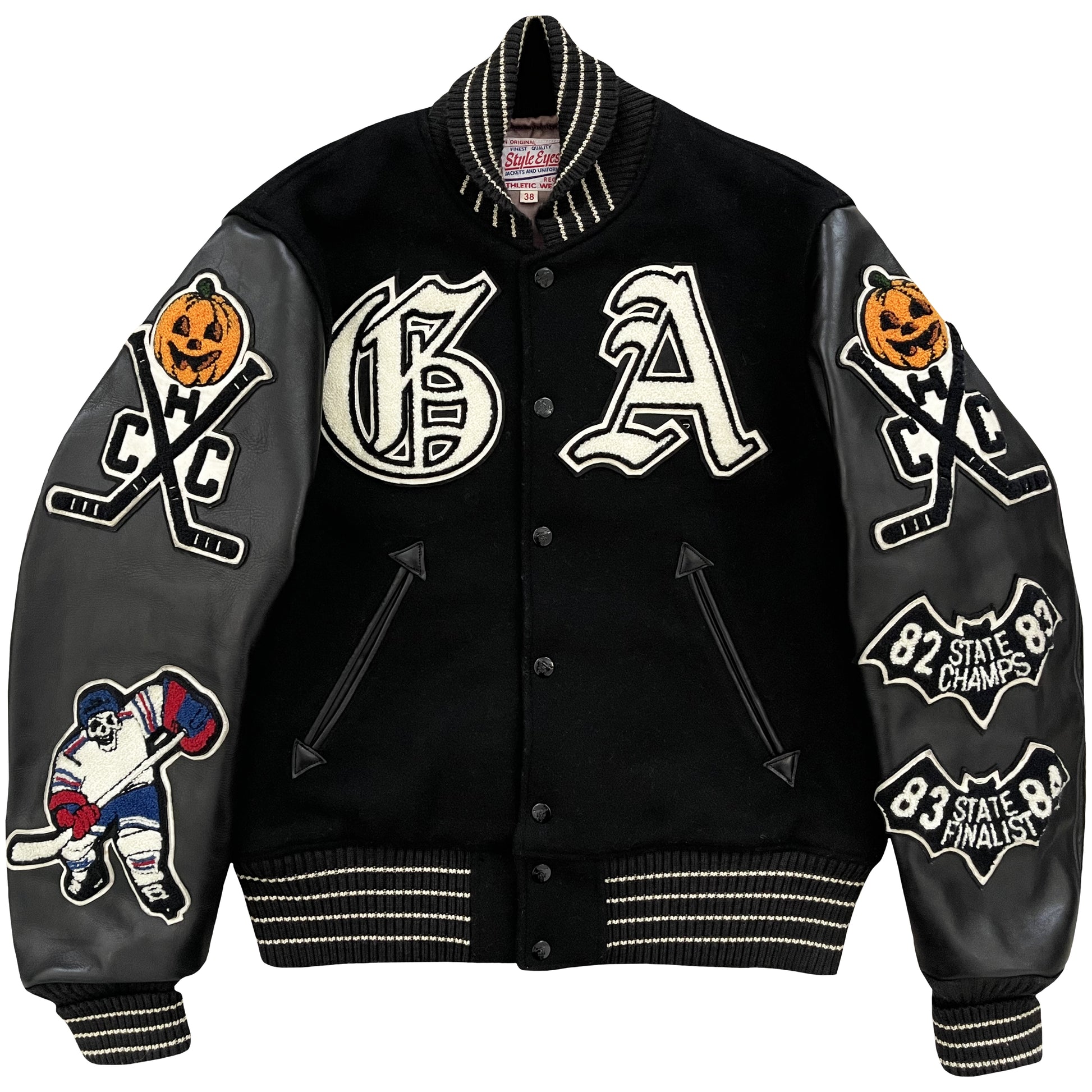 Style Eyes Varsity Jacket