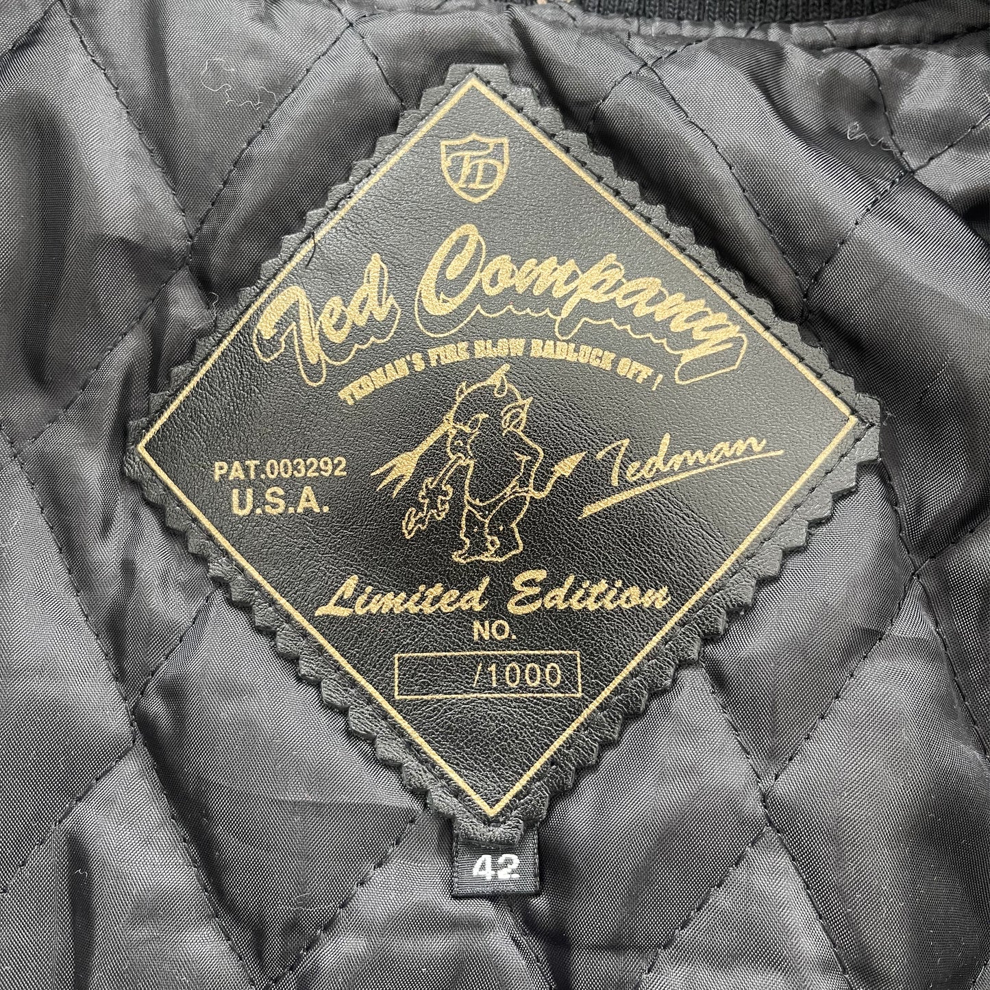Tedman's Leather Varsity Jacket