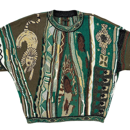 Kapital Rasta Virgin Mary Gaudy Sweater