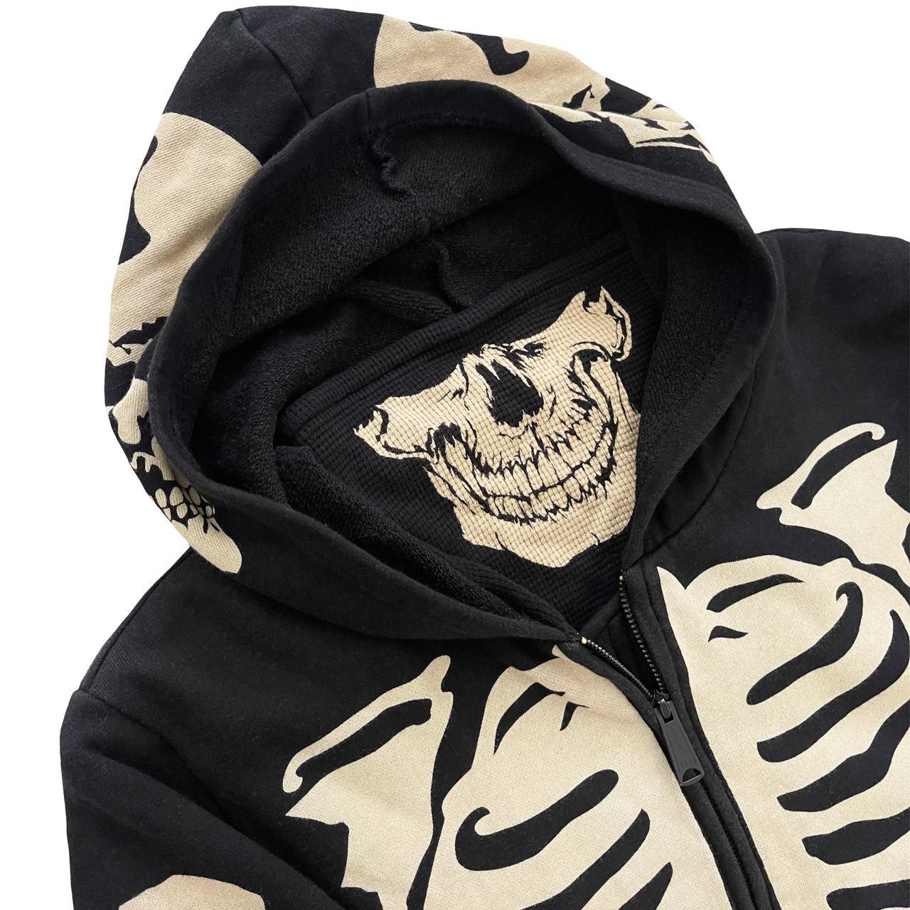 Vanson Skeleton Hoodie