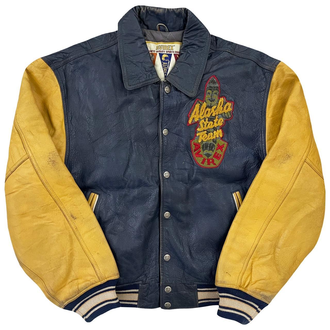 Avirex Leather Varsity Jacket The Holy Grail