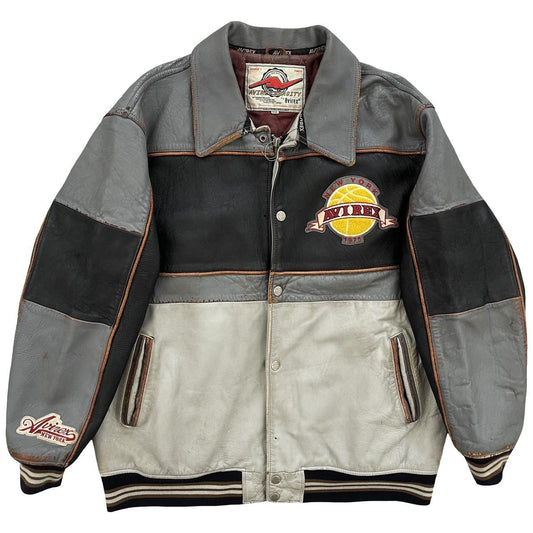 Avirex Leather Varsity Jacket