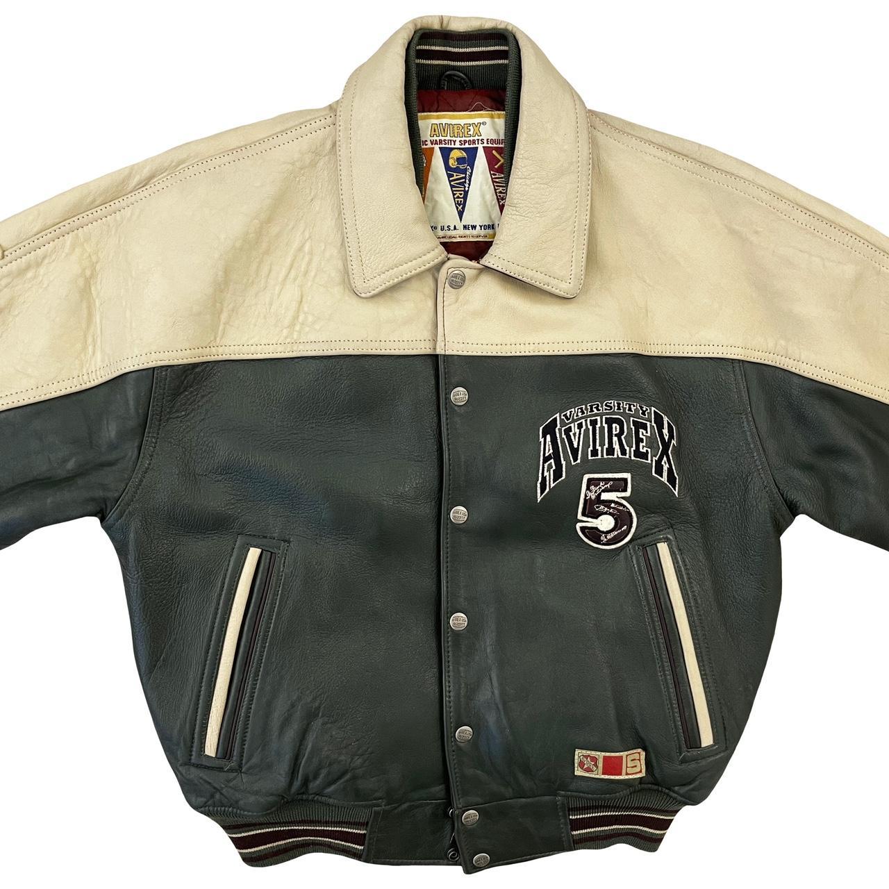Avirex Leather Varsity Jacket