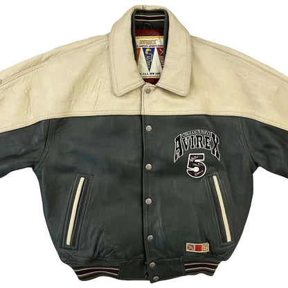 Avirex Leather Varsity Jacket