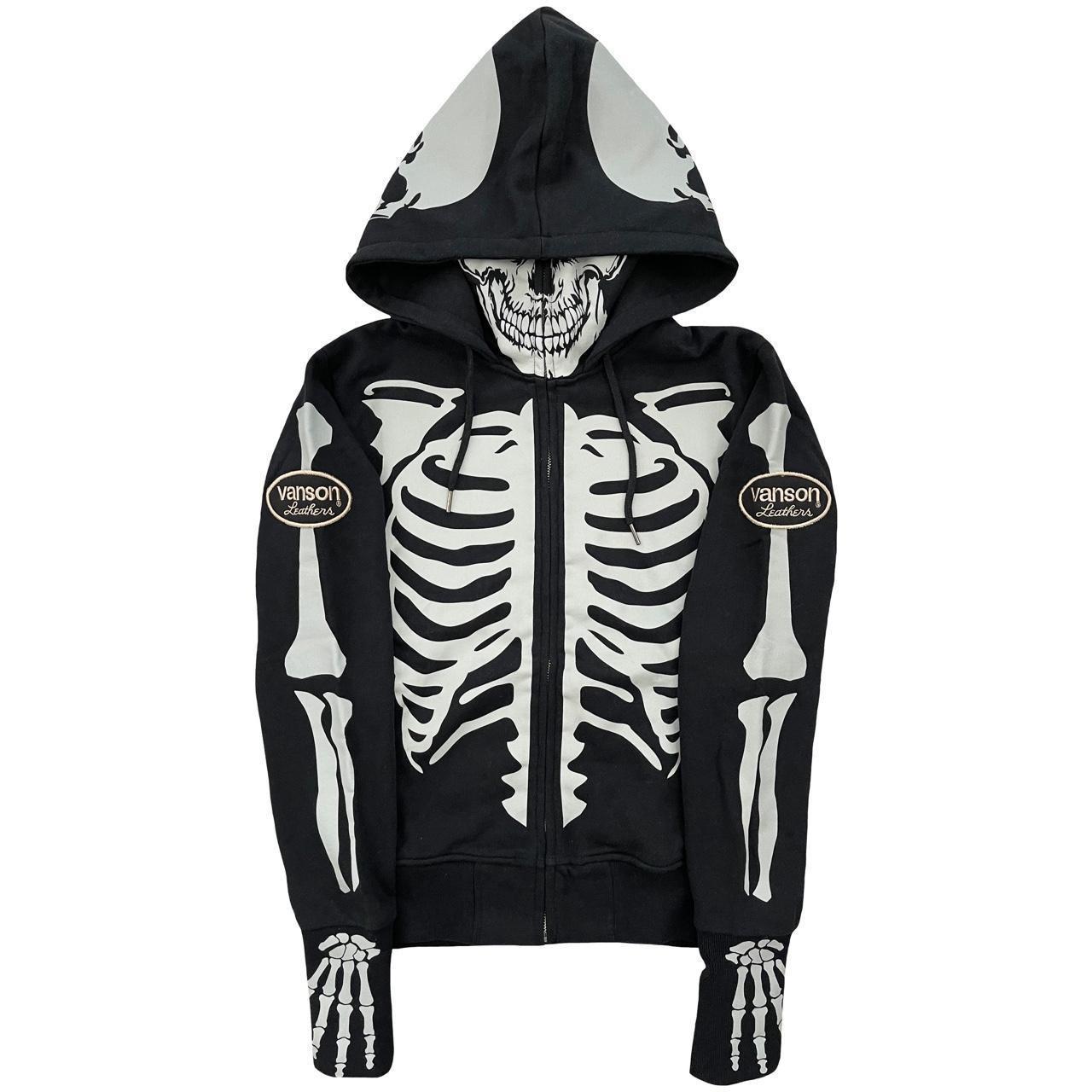 Vanson Skeleton Hoodie