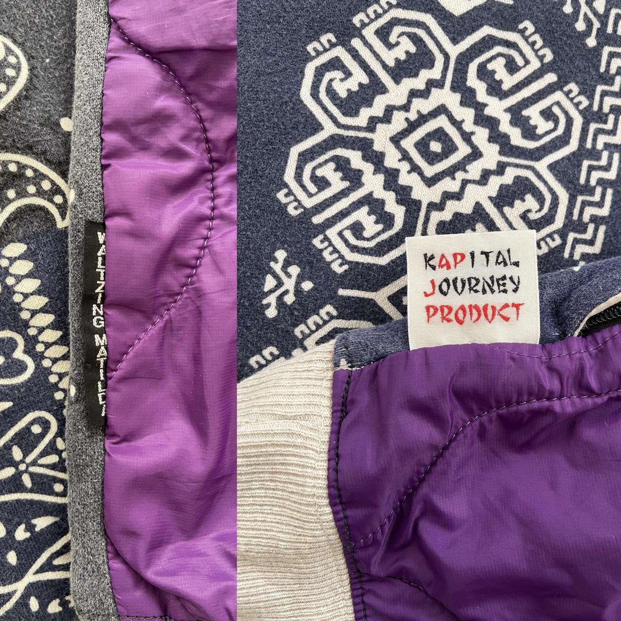 Kapital Bandana Print Sweatshirt