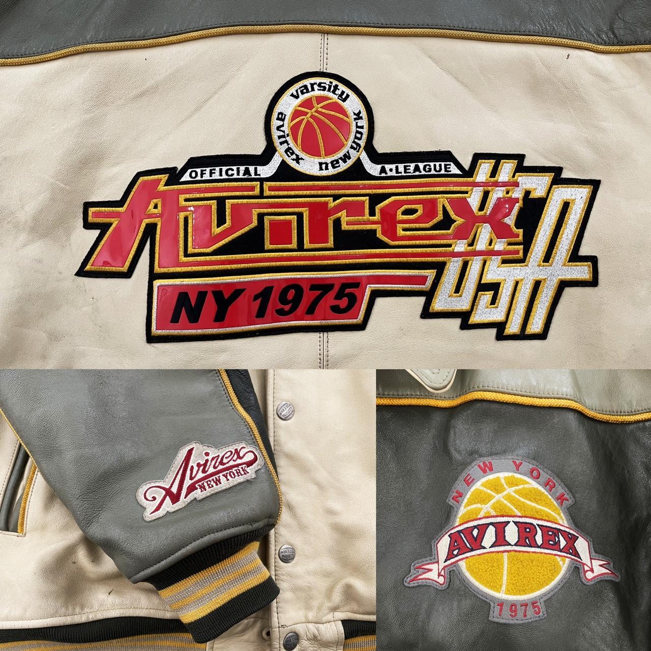 Avirex Leather Varsity Jacket