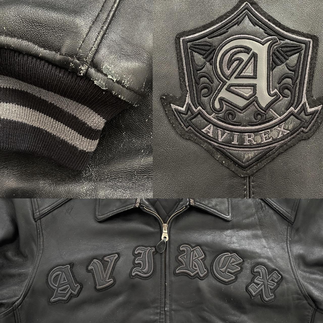 Avirex Leather Varsity Jacket