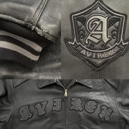 Avirex Leather Varsity Jacket