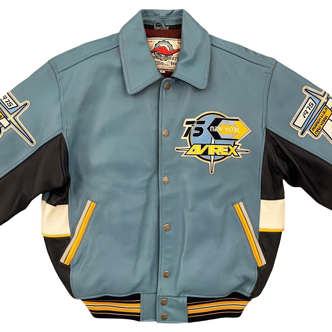Avirex Leather Varsity Jacket