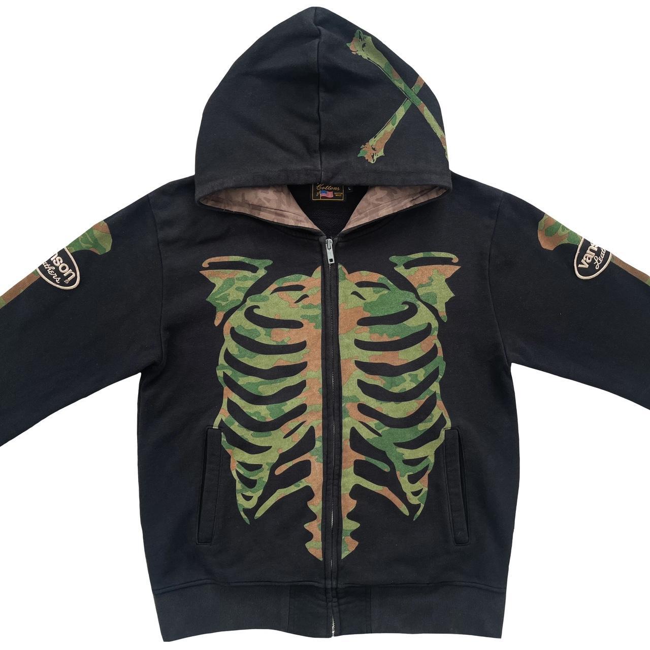 Vanson Skeleton Hoodie
