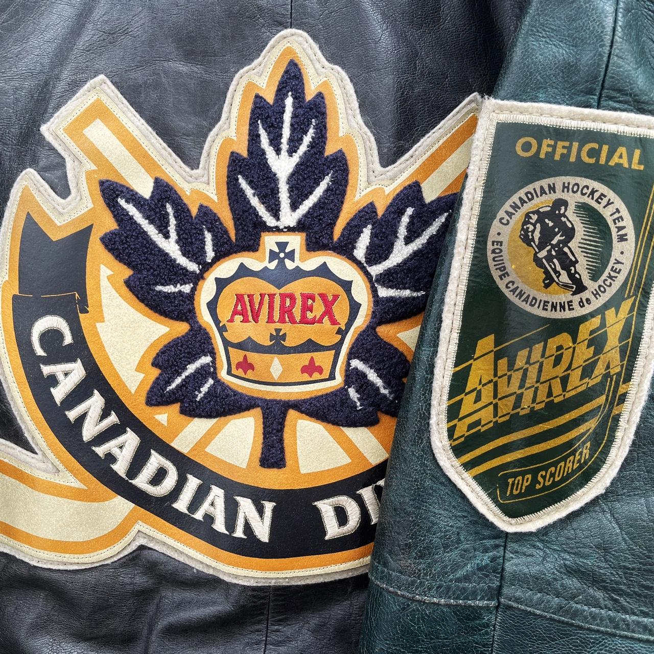 Avirex Leather Varsity Jacket
