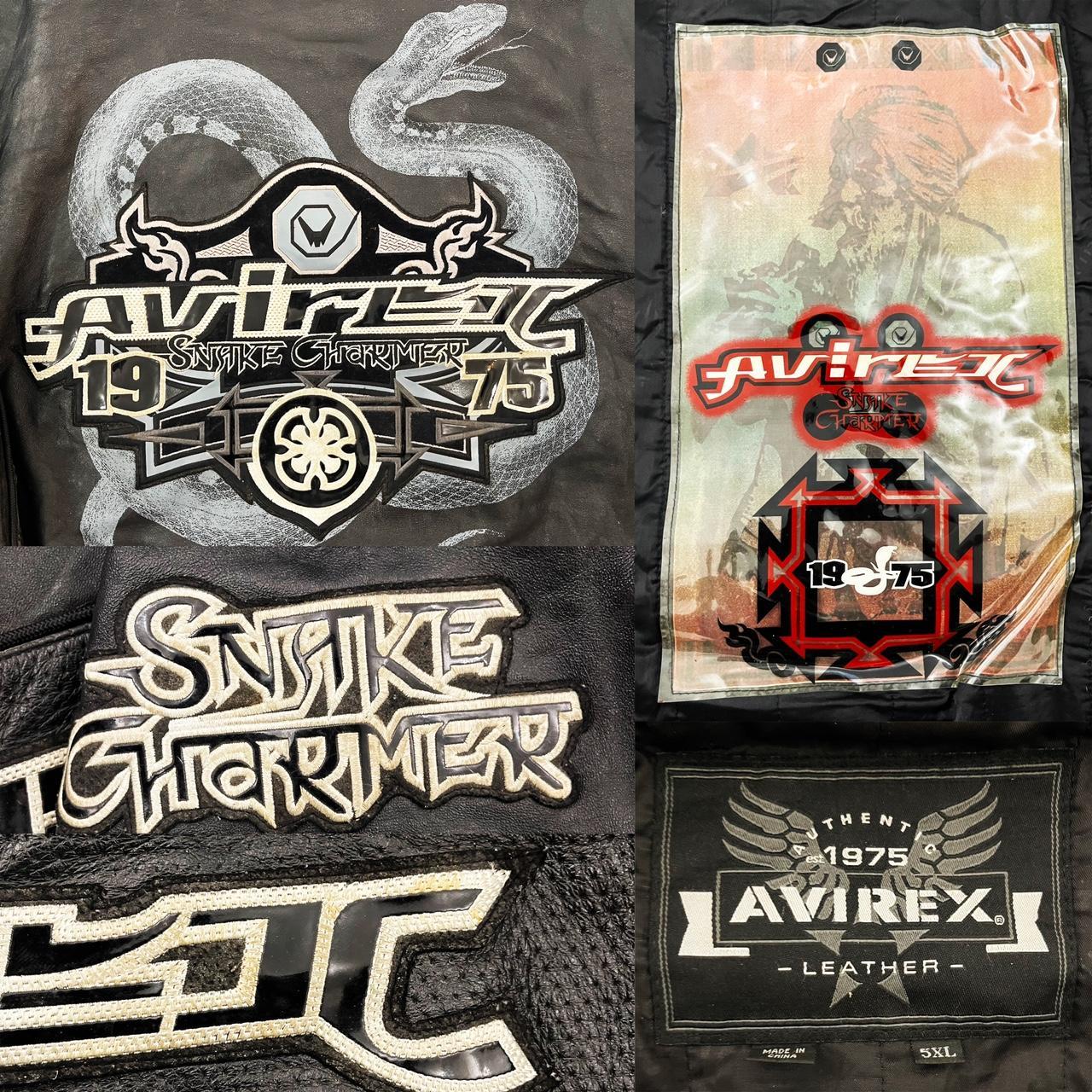 Avirex Leather Varsity Jacket