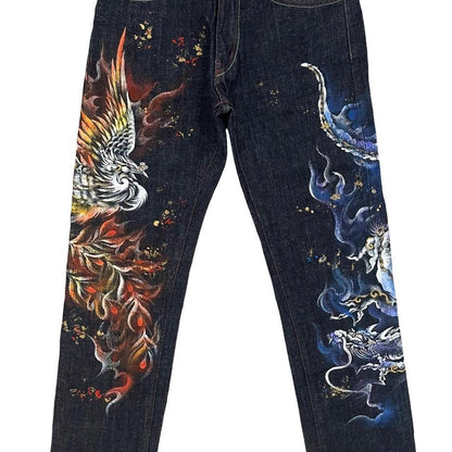 Zen Airbrushed Jeans