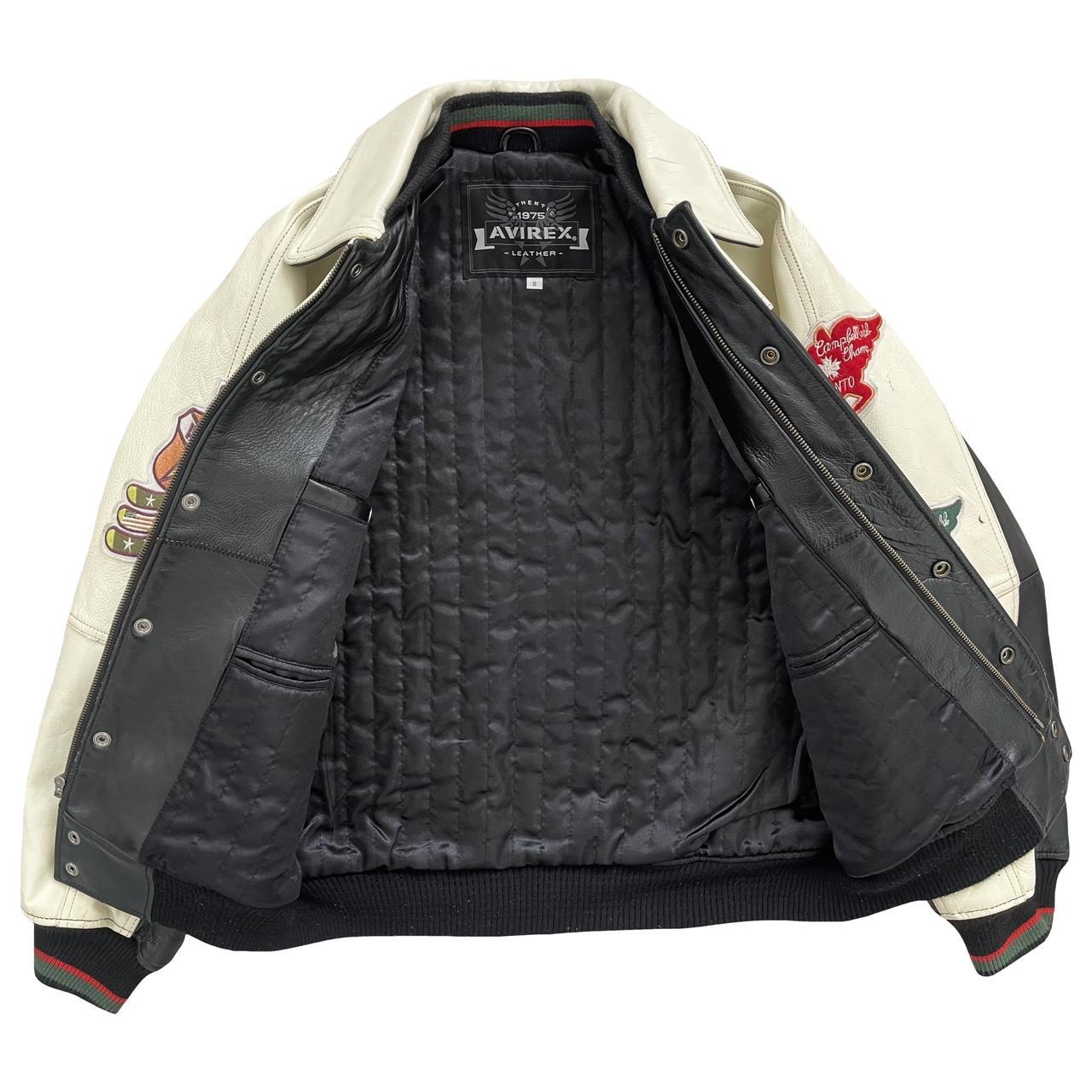 Avirex Leather Varsity Jacket