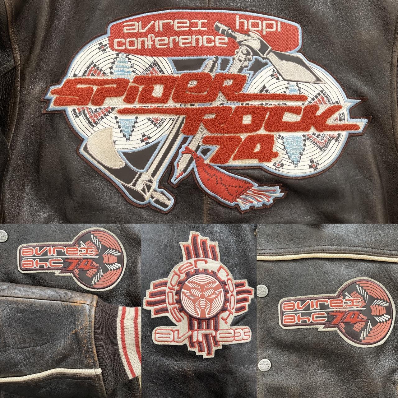Avirex Leather Varsity Jacket
