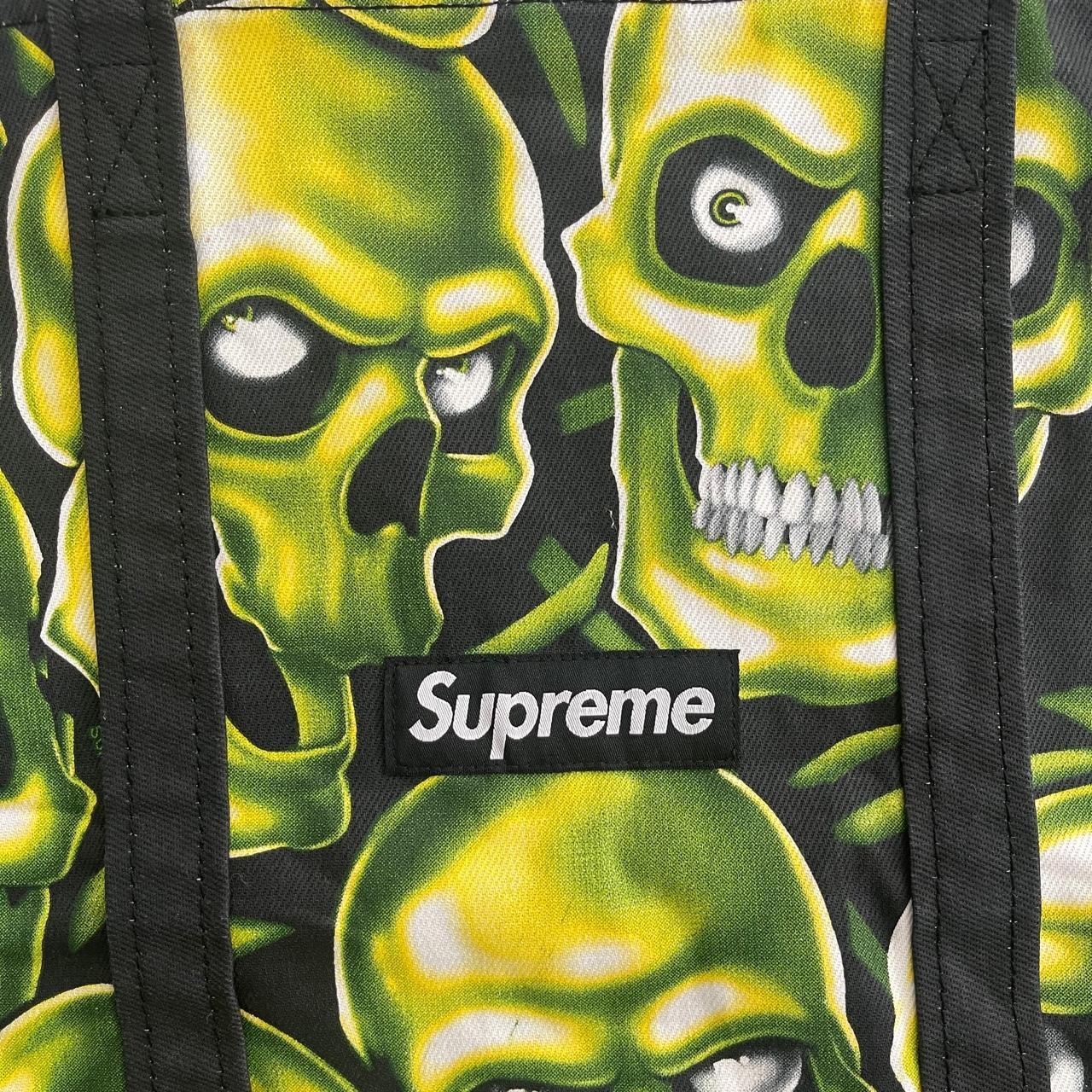 Supreme Skull Pile Tote Bag