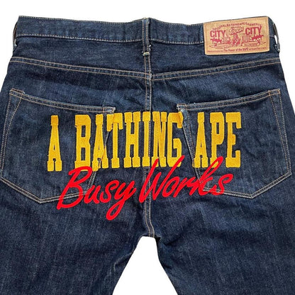 Bape Denim Shorts