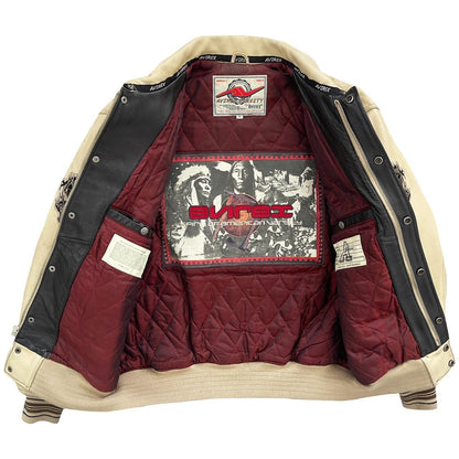 Avirex Leather Varsity Jacket