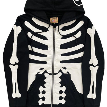 Vanson Skeleton Hoodie