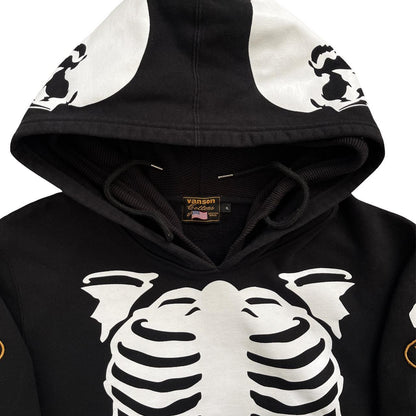 Vanson Leathers Skeleton Hoodie