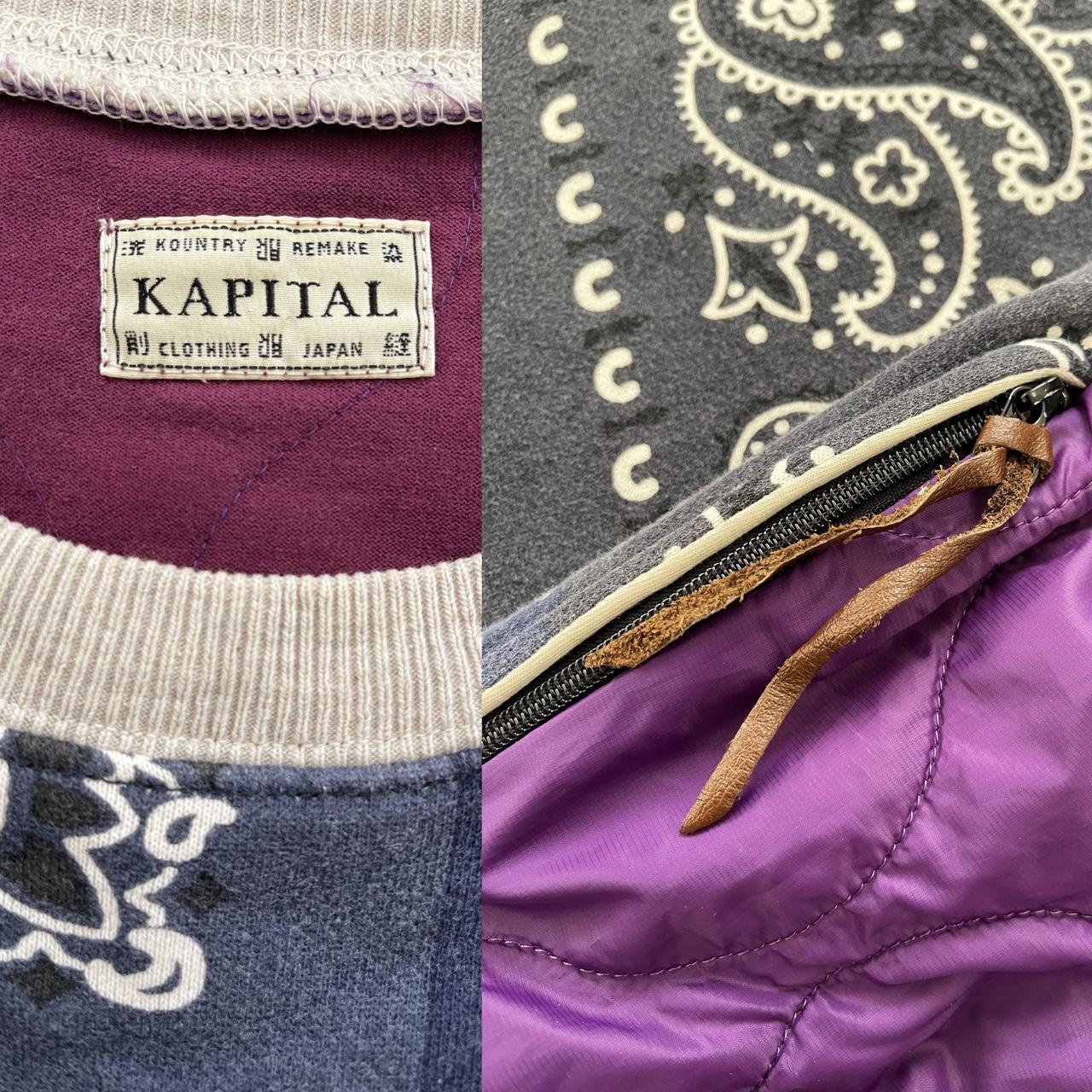 Kapital Bandana Print Sweatshirt