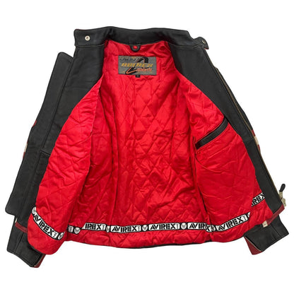 Avirex Leather Racer Jacket