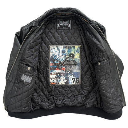 Avirex Leather Varsity Jacket