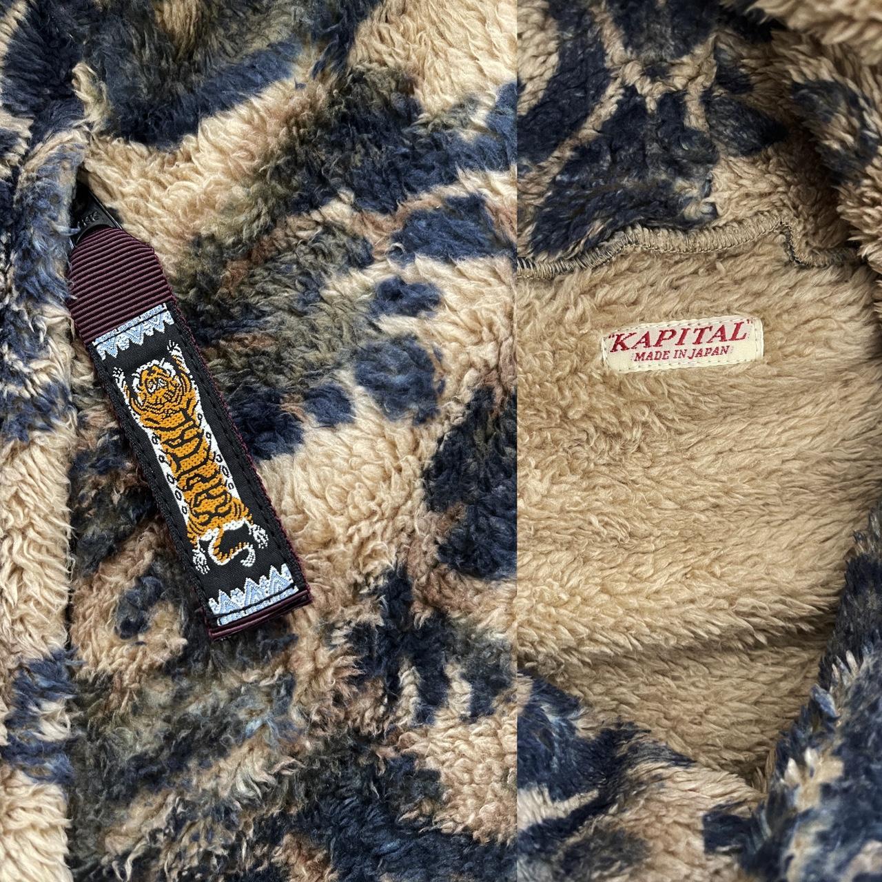 Kapital Damask Virgin Mary Fleece Jacket