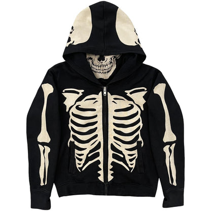 Vanson Skeleton Hoodie