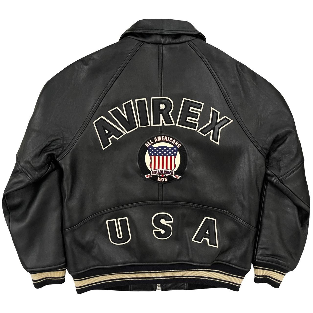 Avirex Leather Varsity Jacket
