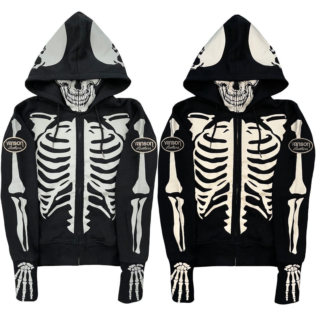 Vanson Skeleton Hoodie