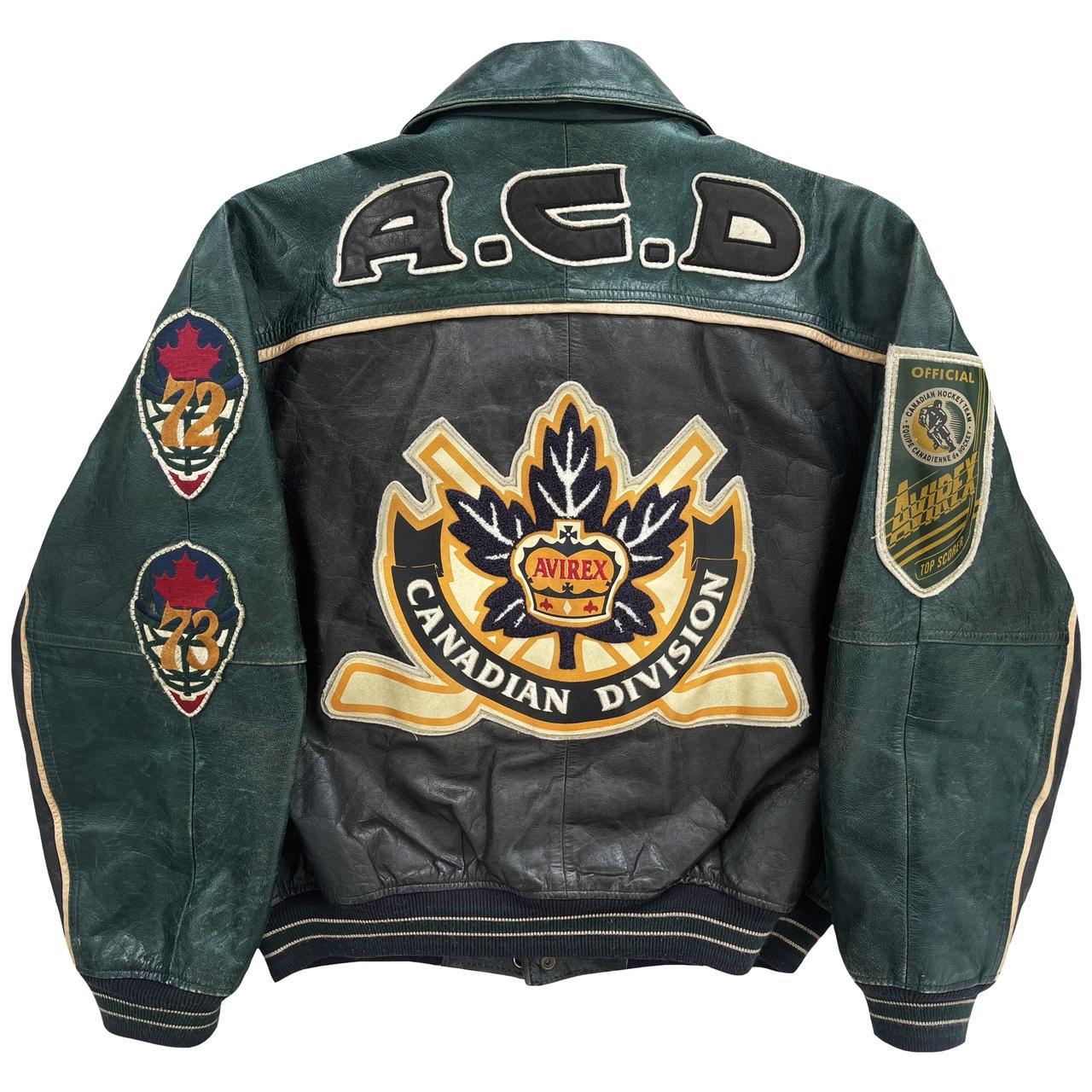 Avirex Leather Varsity Jacket