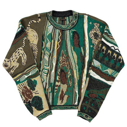 Kapital Rasta Virgin Mary Gaudy Sweater