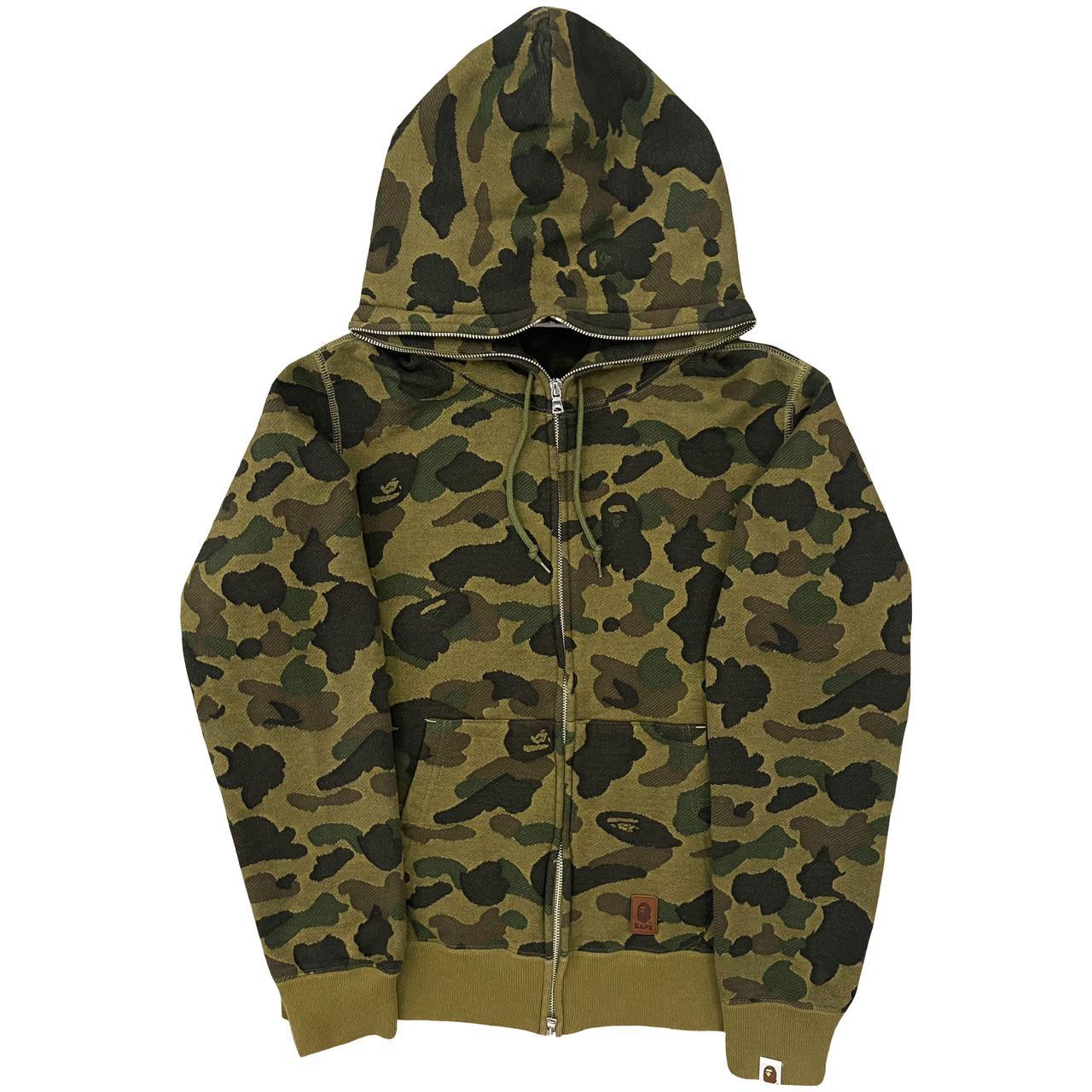 Bape Camo Full Zip Hoodie