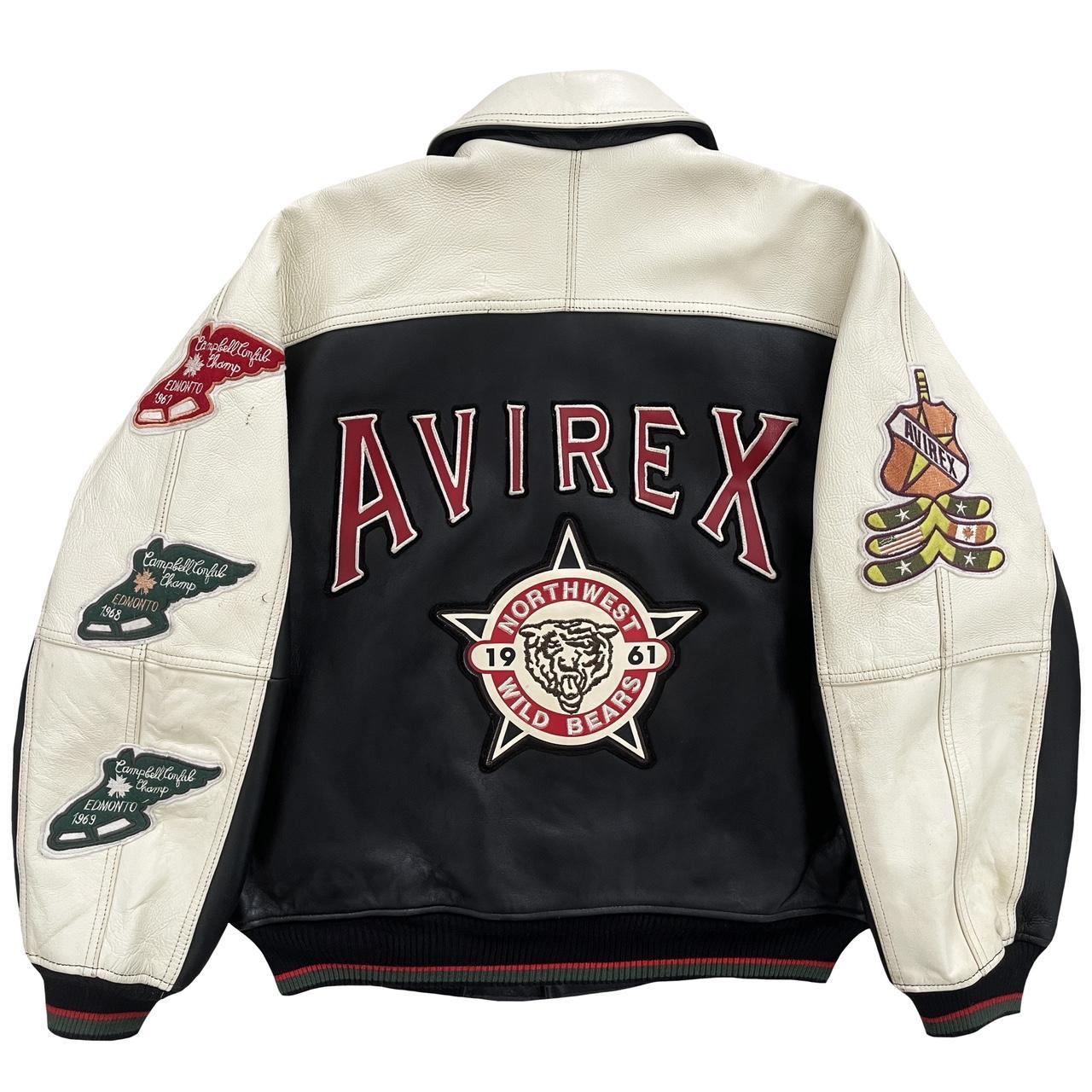 Avirex Leather Varsity Jacket