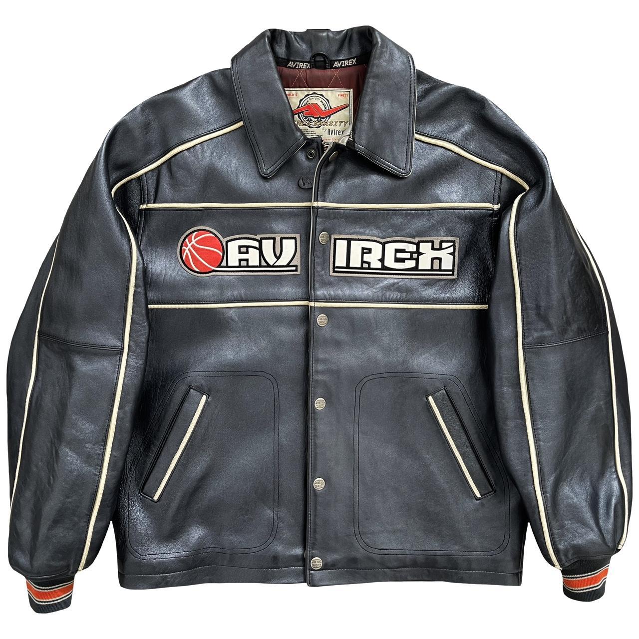 Avirex Leather Varsity Jacket