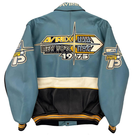 Avirex Leather Varsity Jacket