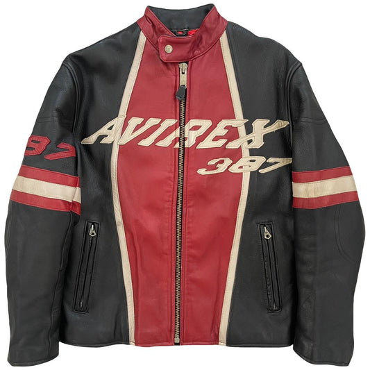 Avirex Leather Racer Jacket